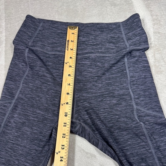 Victoria’s Secret Heather Purple Grey Athletic Leggings Size 10 - Picture 8 of 15